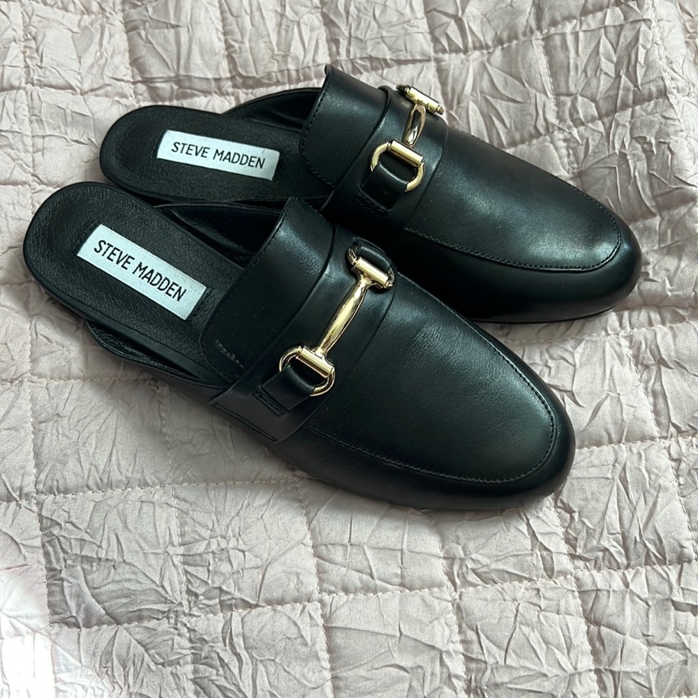 Steve Madden slide loafers